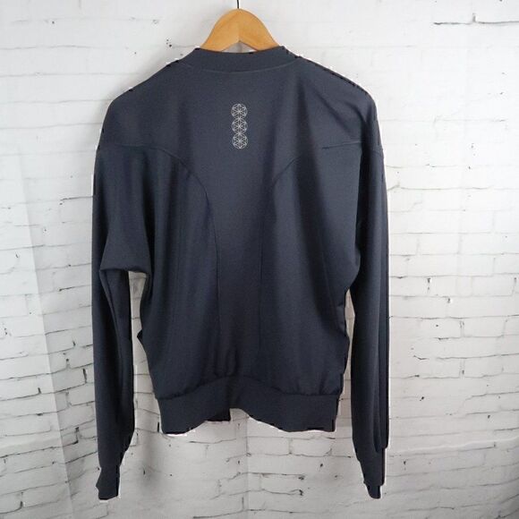 CHAMPION DARK GREY LONG SLEEVE PERFORMANCE JACKET WOMENS SIZE SMALL - Picture 7 of 9